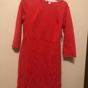 Old navy women red dress size small